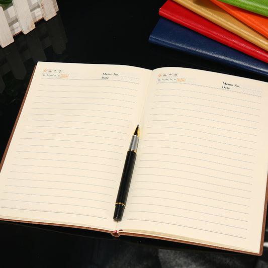 Blocco note con copertina in similpelle
