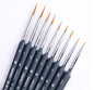 set 9 pennelli da pittura